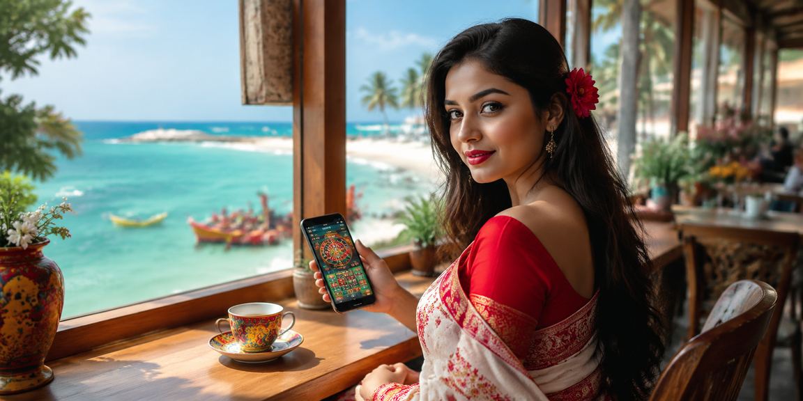সেন্ট মার্টিন মোবাইল ক্যাসিনো গেম দৃশ্য